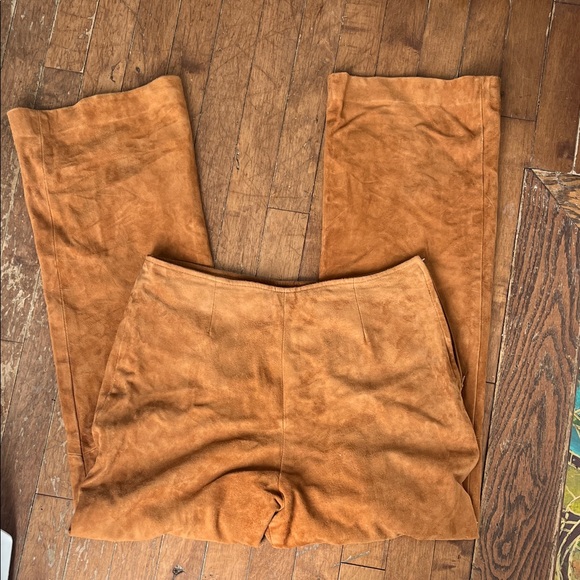Danier Pants - Danier Tan Wide Leg Pants